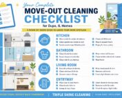 Move-Out Cleaning Checklist for Dupo IL Homes - Triple Shine Cleaning