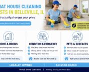 What House Cleaning Costs in Belleville, IL - Triple Shine Cleaning